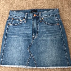 J. Crew denim skirt